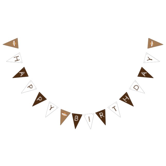 Grattis på födelsedagen Chipwich Ice Cream Sandwic Vimplar (Alla)