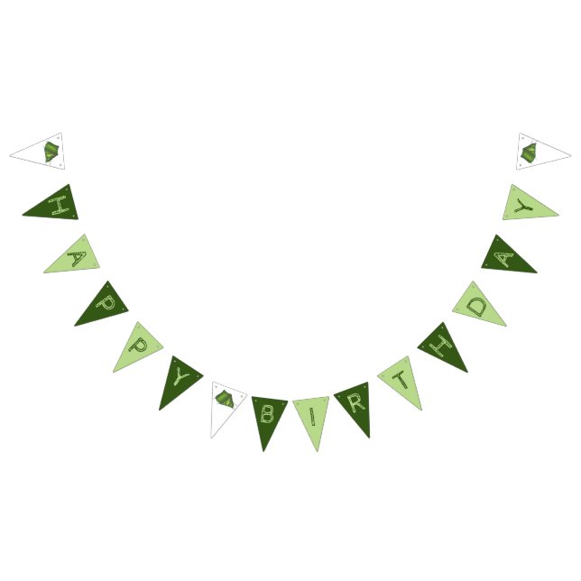 Grattis på födelsedagen Chipwich Ice Cream Sandwic Vimplar (Alla)