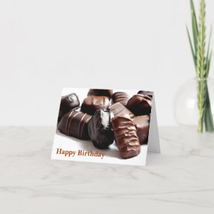 Grattis på födelsedagen! Chokladkort nr 3 3300 Kort