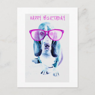 Grattis på födelsedagen Cool Doggy Kort