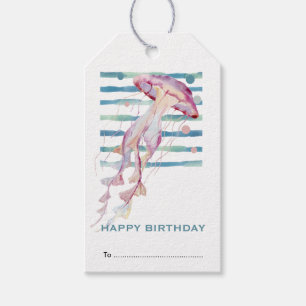 Grattis på födelsedagen, Coola JellyFish Seashore Presentetikett