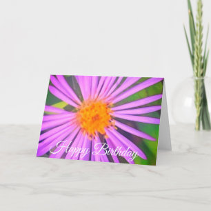 Grattis på födelsedagen Cosmo Flower Kort