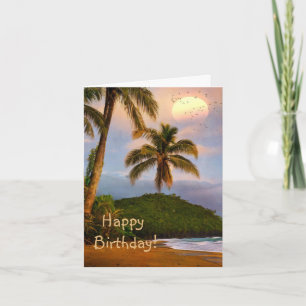 Grattis på födelsedagen Costa Rica Kort