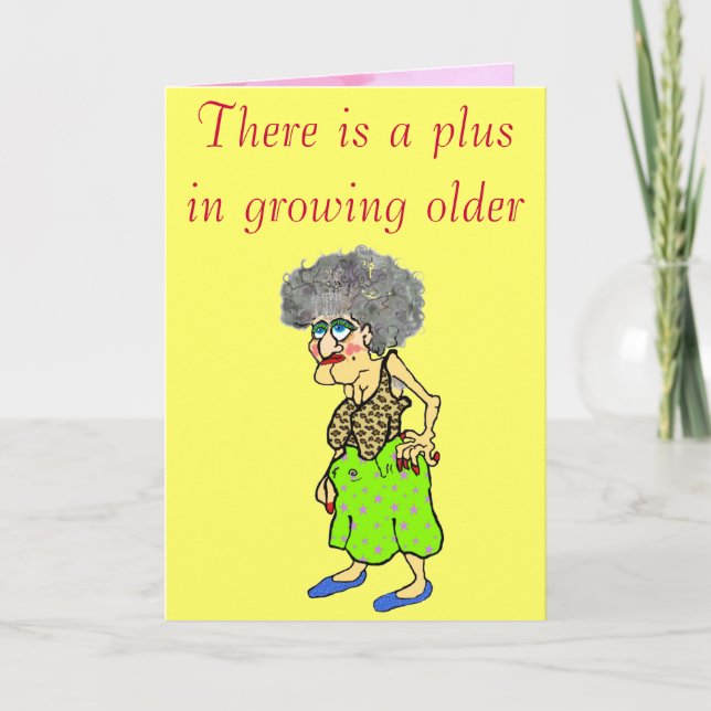 Grattis på födelsedagen, Cougar Kort (Framsida)