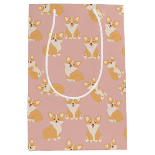 Grattis på födelsedagen Cute Corgi Mönster för Hun