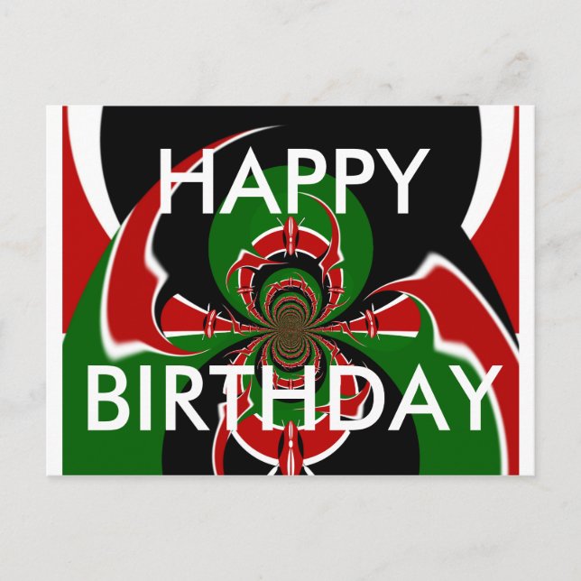 Grattis på födelsedagen Cute Nice och Loely Vykort (Framsida)