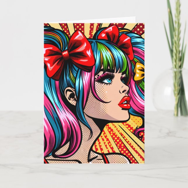 Grattis på födelsedagen Cutie Paj Kort (Framsida)