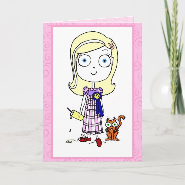 Grattis på födelsedagen, Cutie-Paj! Kort (Framsida)