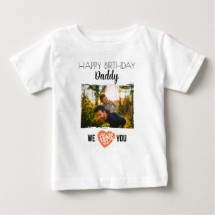 GRATTIS PÅ FÖDELSEDAGEN DADDY BARNKLÄDER ANPASSNIN T SHIRT
