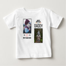 GRATTIS PÅ FÖDELSEDAGEN DADDY BARNKLÄDER ANPASSNIN T SHIRT