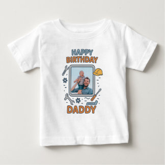 GRATTIS PÅ FÖDELSEDAGEN DADDY BARNKLÄDER ANPASSNIN T SHIRT