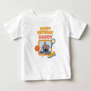 GRATTIS PÅ FÖDELSEDAGEN DADDY BARNKLÄDER ANPASSNIN T SHIRT