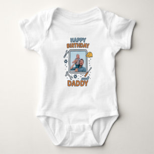 GRATTIS PÅ FÖDELSEDAGEN DADDY BARNKLÄDER ANPASSNIN T SHIRT