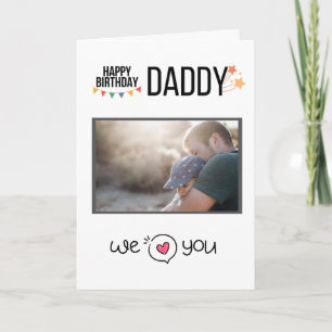 GRATTIS PÅ FÖDELSEDAGEN DADDY CARD ANPASSNINGSBAR  KORT