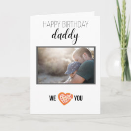 GRATTIS PÅ FÖDELSEDAGEN DADDY CARD ANPASSNINGSBAR  KORT
