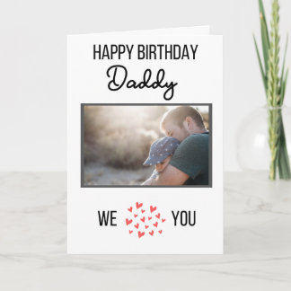 GRATTIS PÅ FÖDELSEDAGEN DADDY CARD ANPASSNINGSBAR KORT