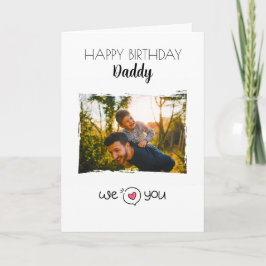 GRATTIS PÅ FÖDELSEDAGEN DADDY CARD ANPASSNINGSBAR  KORT