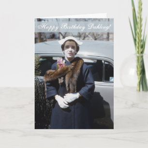 grattis på födelsedagen Dahling Diva Kort