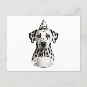Grattis på födelsedagen Dalmatien Helg Vykort