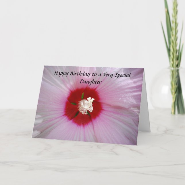 Grattis på födelsedagen DDotter Kort (Framsida)