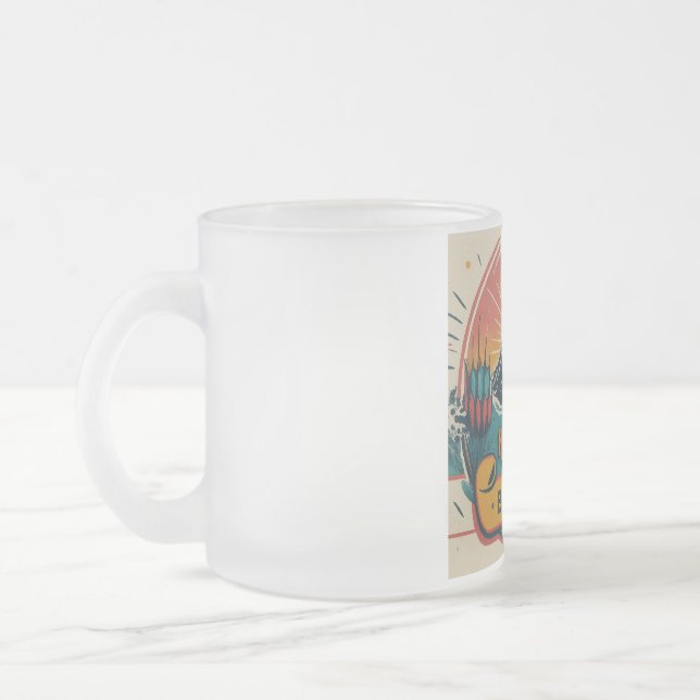 Grattis på födelsedagen Design Frostad Glasmugg (Vänster)