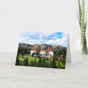 Grattis på födelsedagen det Stanley hotellet, Kort