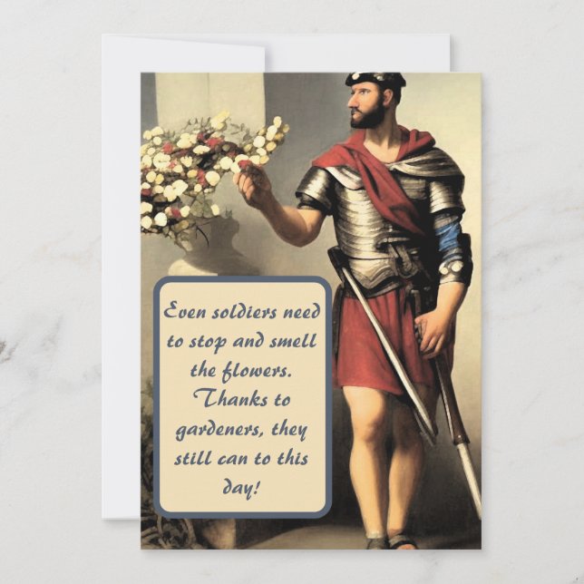 Grattis på födelsedagen, din underbara trädgårdsmä inbjudningar (Framsida)