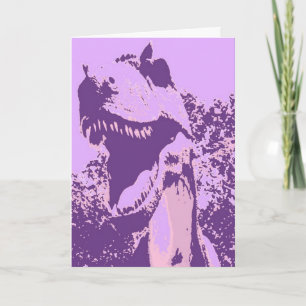 Grattis på födelsedagen Dinosaur Kort