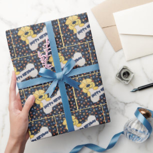 Grattis på födelsedagen Dot Bone Presentpapper