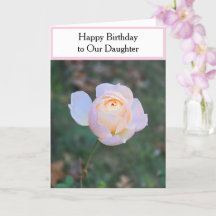 Grattis på födelsedagen Dotter Pastel Rosa ros