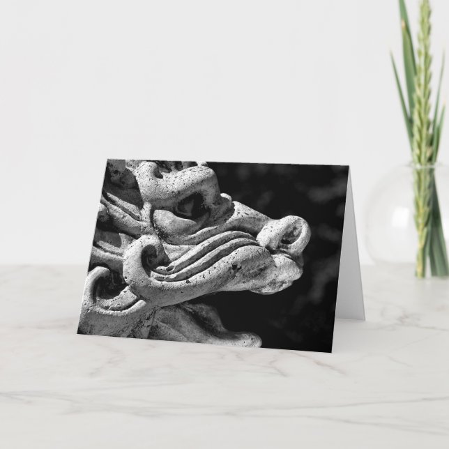 Grattis på födelsedagen - Dragon Kort (Framsida)