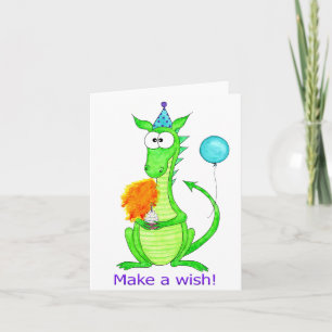 Grattis på födelsedagen-dragonns mappade gratulati kort
