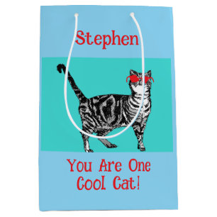 Grattis på födelsedagen Du Coola Tabby katt Manar