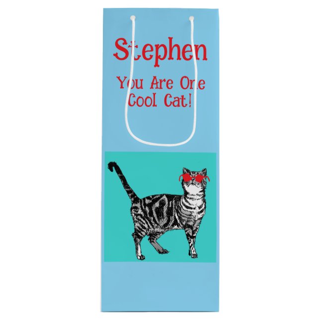 Grattis på födelsedagen Du Coola Tabby katt Manar  (Framsidan)