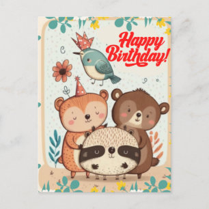 Grattis på födelsedagen egen kort