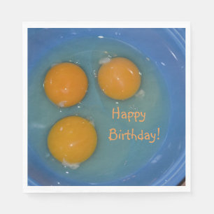 Grattis på födelsedagen Egg Älskare Pappersservett
