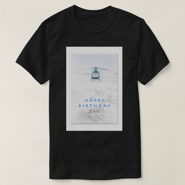 Grattis på födelsedagen Elvis T Shirt (Design framsida)