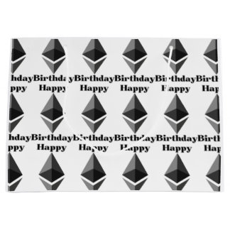 Grattis på födelsedagen Etherum Icon Large Gift Ba