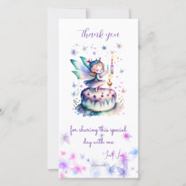 Grattis på födelsedagen Fairy 01 Spara Datumet