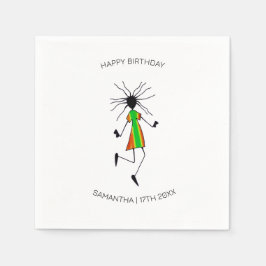 Grattis på födelsedagen, Fantastisk Dance Pappersservett