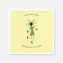 Grattis på födelsedagen, Fantastisk Dance Pappersservett