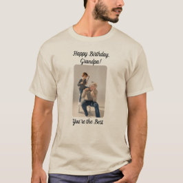 Grattis på födelsedagen, farfar! Du är bäst T Shirt