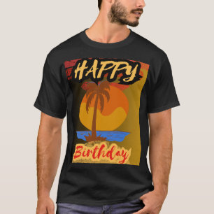 Grattis på födelsedagen _ fira din dag med glädjen t shirt