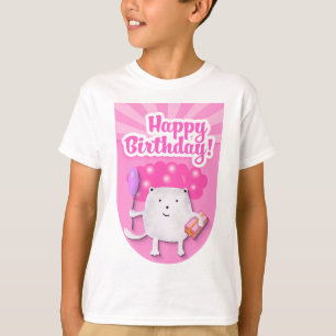 Grattis på födelsedagen Firande Design T Shirt