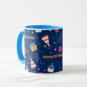 grattis på födelsedagen firande, Mugg