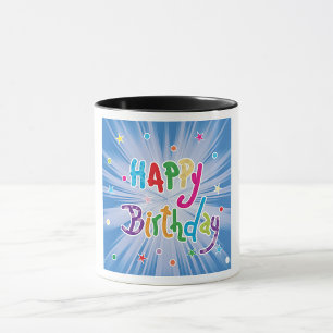 Grattis på födelsedagen Firande Mugg