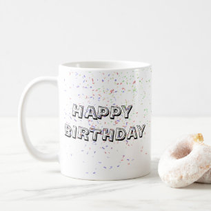 "Grattis på födelsedagen Firande Mugg" Kaffemugg