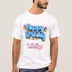 GRATTIS PÅ FÖDELSEDAGEN Firande T-Shirt - Roligt o