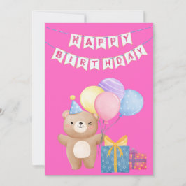 Grattis på födelsedagen flicka