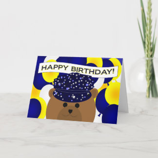 Grattis på födelsedagen-flottans aktiva tjänst! kort